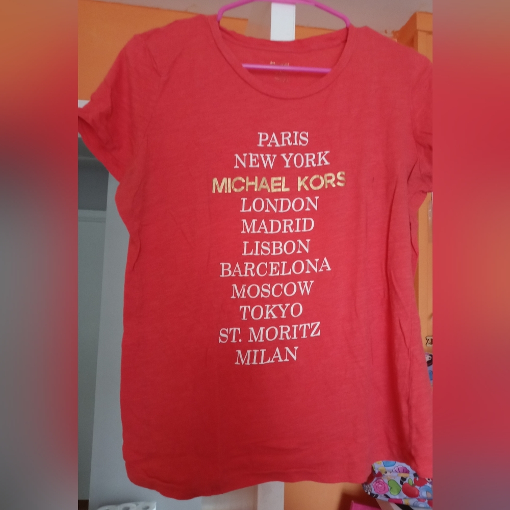 COPY - Coral pink Micheal Kors short sleeve